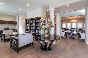 Resident social clubhouse
